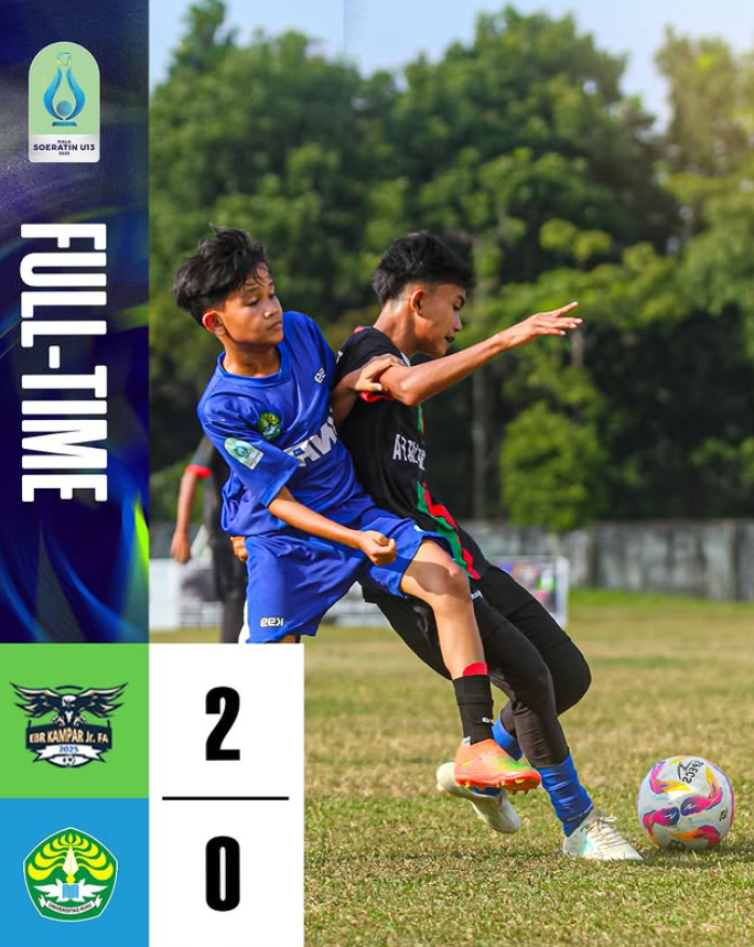 EBR Kampar Jr FA di Piala Soeratin 2025